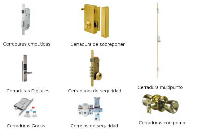 Que tipos de cerraduras para puertas existen y cuáles son las mejores –  José Santiago Vargas – Maquinaria, accesorios de cocina y ferretería online